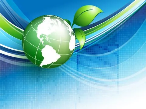 Environmental vector concept. eps10 Stock Illustration