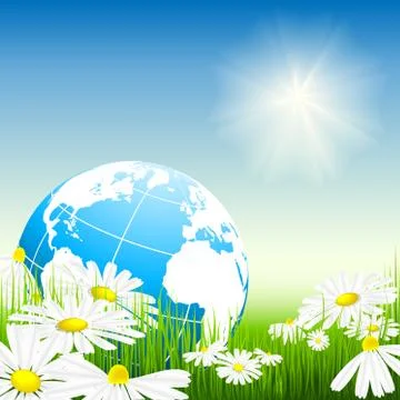 Environmental vector concept. Illustrazione stock