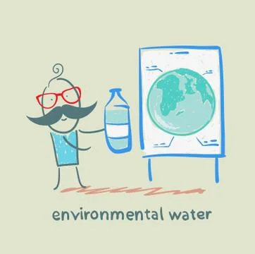 Environmental water Stock Illustration