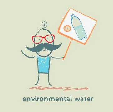 Environmental water Stock Illustration