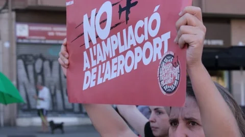 Environmentalist protest climate change global warming ccovid 19  protesters Stock Footage 161815046