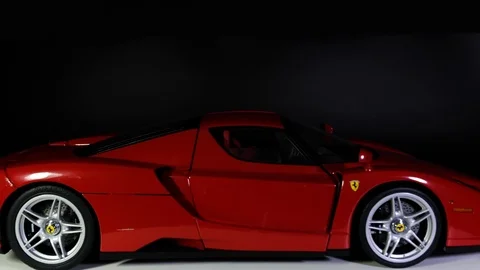 ENZO FERRARI left side Stock Footage 115258796