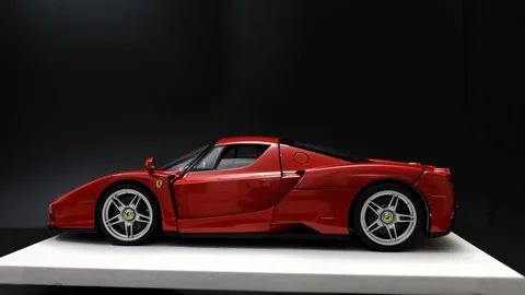 Enzo Ferrari model Stock Footage 115217708