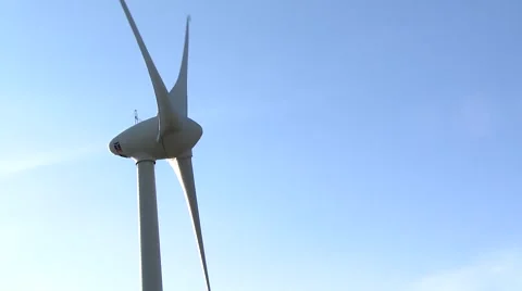 Eolic windmill turbine wind renewable energy Stock Footage 67857900