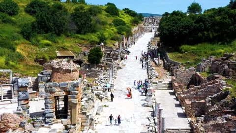 Ephesus ancient city Stock Footage 292713638