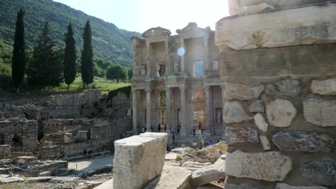 Ephesus ancient city Stock Footage 292715283