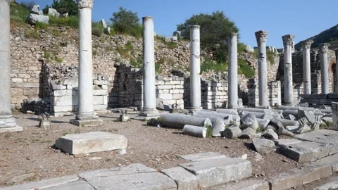 Ephesus ancient city Stock Footage 292715542