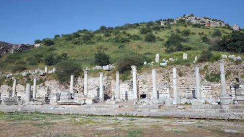 Ephesus ancient city 库存影片 292715604