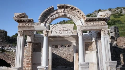 Ephesus ancient city Video stock 292716245