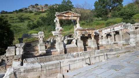 Ephesus ancient city Stockbeeldmateriaal 292716585
