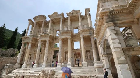 Ephesus ancient city Stockbeeldmateriaal 292717115