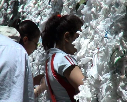 Ephesus pilgrims Stock Footage 7768526