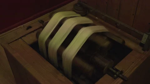 Ephesus Turkey hand spin silk into thread for Turkish rug 4K 044 Stock-Footage 44350372