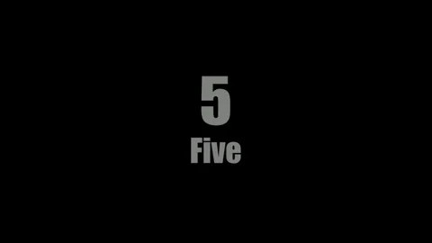 Epic 10-Second Countdown Timer Stock Footage 303291496