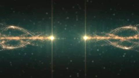 Epic Abstract Background with light particles 4k Video stock 229499116