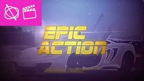 Epic Action - Apple Motion and Final Cut Pro X Template After Effects stock