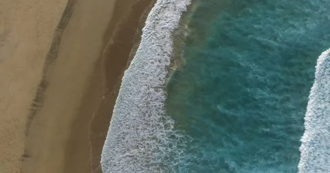 Epic aerial video of Playa de Cofete from above. Stock-Footage 59758246