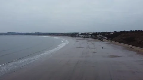 Epic Beach Drone Footage 库存影片 233501388