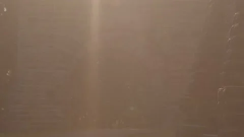 Epic Castle During Sunset Vídeos de archivo 138715847