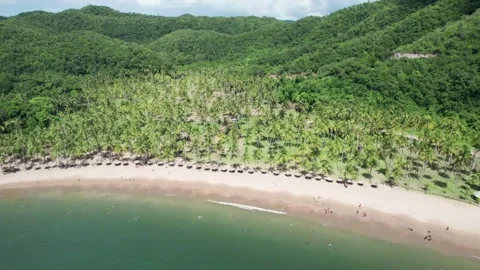 An epic cinematic aerial view captures the dramatic scale and pristine beauty Video stock 317227323