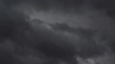Epic Cinematic Composition: Dark Sky Clouds in Motion Create a Dramatic Stock Footage 237574423
