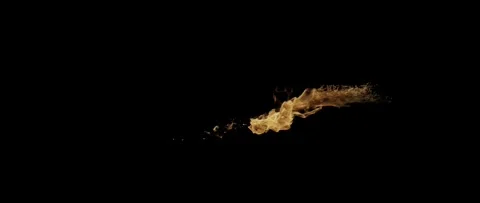 Epic Cinematic Fire Flames Background for Motion Graphics Stock Footage 339716194
