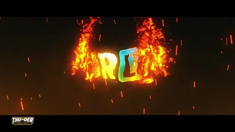 Epic Cinematic Fire Intro Stock After Effects