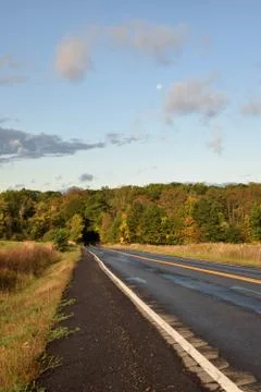 Epic Clouds at the Top of the HIl Stock Photos