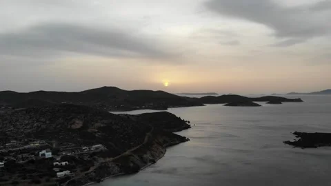 Epic Cloudy Sky Ascend Greece Vidéo 331708395
