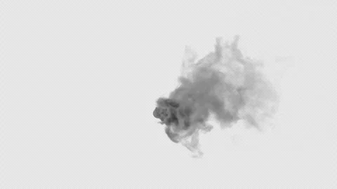 Epic Dark Smoke Effect for VFX and Motion Graphics 스톡 동영상 340260543