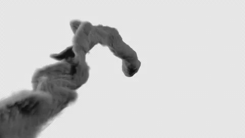 Epic Dark Smoke Effect for VFX and Motion Graphics 库存影片 340261226