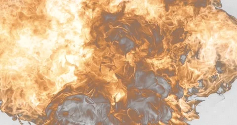Epic Explosion Transition Stock Footage 172380523