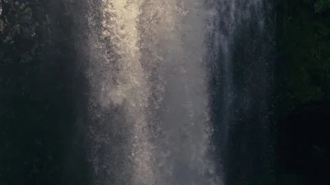 Epic Falls Creek Falls Waterfall Oregon Washington Columbia River Gorge Stockbeeldmateriaal 280701859