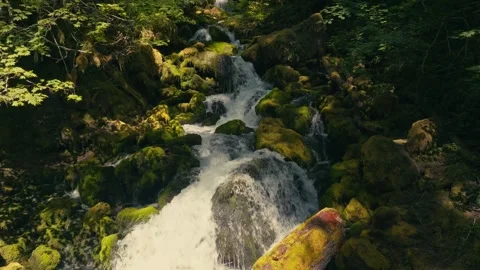 Epic Falls Creek Falls Waterfall Oregon Washington Columbia River Gorge Vidéo 280701987