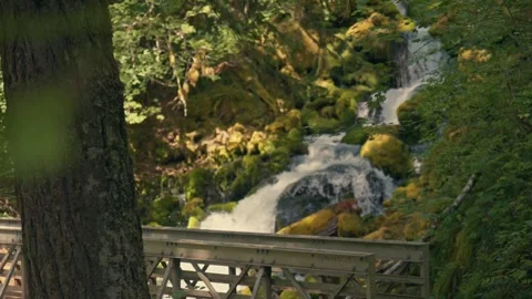 Epic Falls Creek Falls Waterfall Oregon Washington Columbia River Gorge Vidéo 280702016