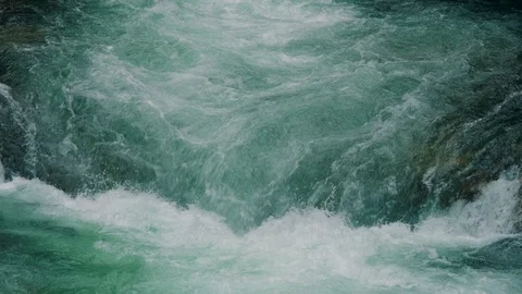 Epic Flowing River Closeup 스톡 동영상 111985870