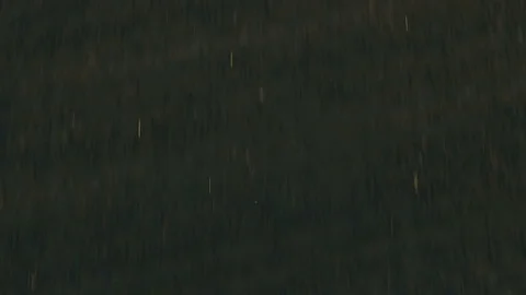 Epic flying over the green field of wheat to wind turbines. 4K. Video stock 69965071