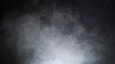 Epic Fog on Black Stock Footage 72485508