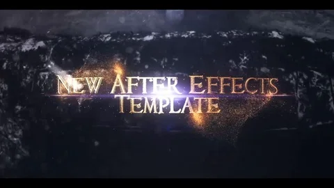 EPIC GOLDEN TITLES INTRO Stock After Effects