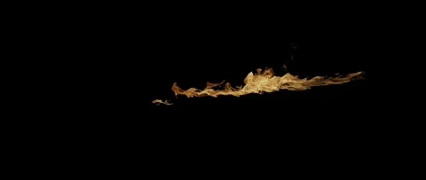 Epic Ground Fire Flames Background Realistic Burning Fire VFX in 4K Stock Footage 340079831