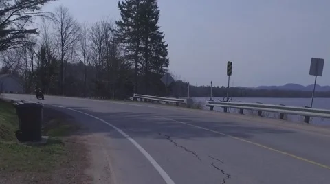 Epic harley davidson slow motion Stock Footage 63072009