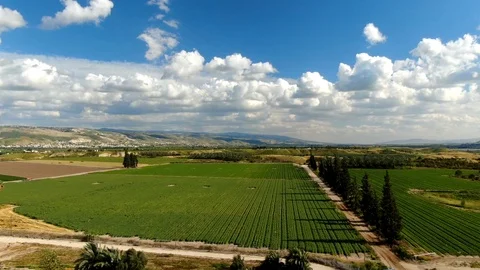 Epic Hyperlapse Of Clouds Stock Footage 124320281