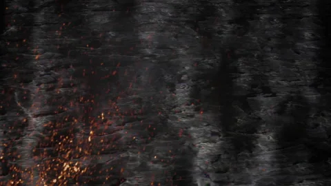 Epic Medieval Title Background with fire and metal Stock Footage 241591181