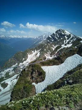 Epic Mountain landscape Stock Photos