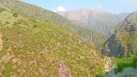 Epic Mountain Road Trip with Scenic Drives and Breathtaking Nature Views Stock Footage 313481749