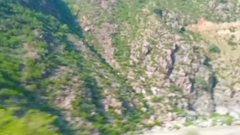 Epic Mountain Road Trip with Scenic Drives and Breathtaking Nature Views Stock Footage 313481892