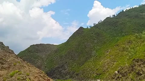 Epic Mountain Road Trip with Scenic Drives and Breathtaking Nature Views Stock Footage 313488217