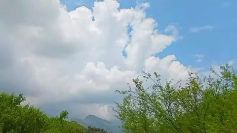Epic Mountain Road Trip with Scenic Drives and Breathtaking Nature Views Stock Footage 313488341