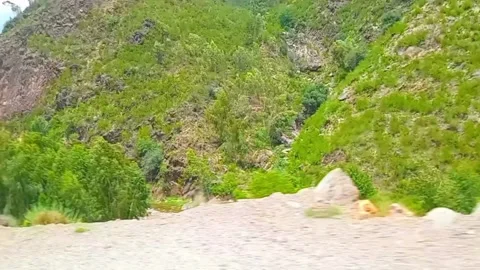 Epic Mountain Road Trip with Scenic Drives and Breathtaking Nature Views Stock Footage 313488520