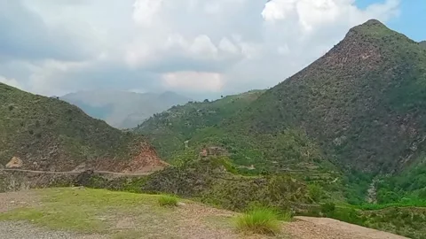 Epic Mountain Road Trip with Scenic Drives and Breathtaking Nature Views Stock Footage 313488643